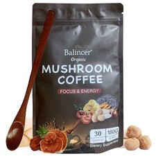 Café aux champignons bio avec