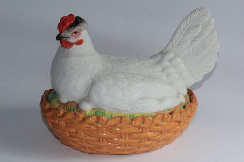 Terrine trompe œil poule - terrine, l'œil