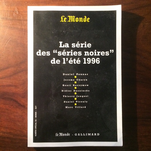 Serie des series noires de - serie,