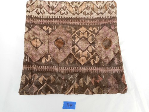 Unique kilim pillow cover - ,