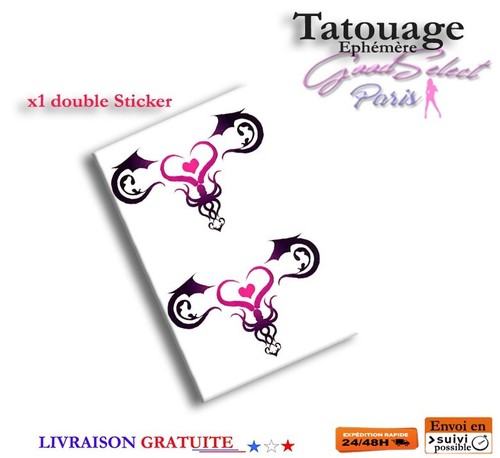 Tatouage temporaire love - tatouage,