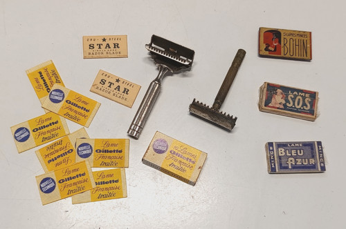 Lot rasoirs anciens - lot, et