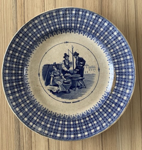 Ancienne assiette parlante - assiette,