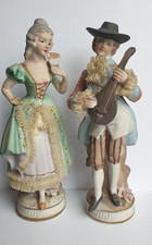 Sujets en biscuit, porcelaine