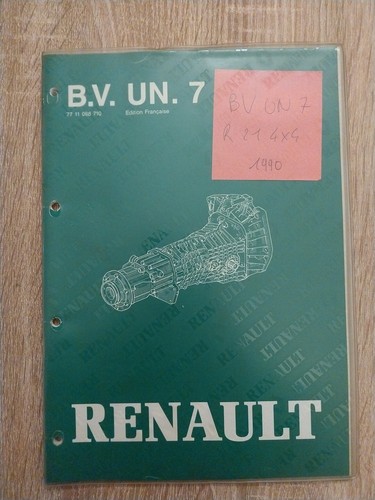 Manuel reparation 7 - bv, un