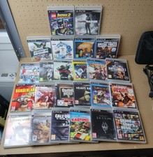 Lot 24 Jeu Jeux Ps3 Sony