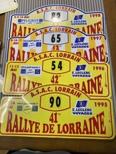 Lot 28 Plaques Rallye 
