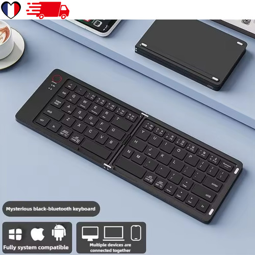 Clavier bluetooth pliable sans - clavier,