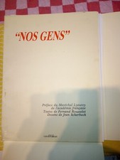 LORRAINE NOS GENS ROUSSELOT SCHERBECK L'EST REPUBLICAIN LYAUTEY occasion tbe 198