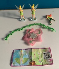 Figurine Kinder Surprise La Fée Clochette lot de 3 vintage figure