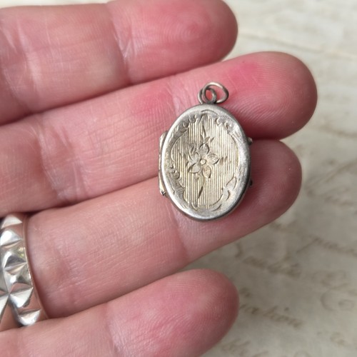 Pendentif médaillon argent - médaillon,