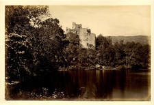 Ecosse. JV Glengarry Castle. Loch Dich. Tirage albuminé  19x29  Circa 1880