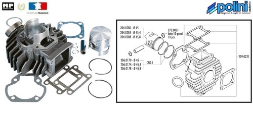 Kit cylindre piston - cylindre,