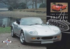 Catalogue Brochure Marcos Manta Ray 1999 Grande Bretagne / U.K.