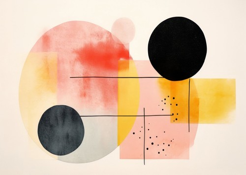 Art mural abstrait - ,