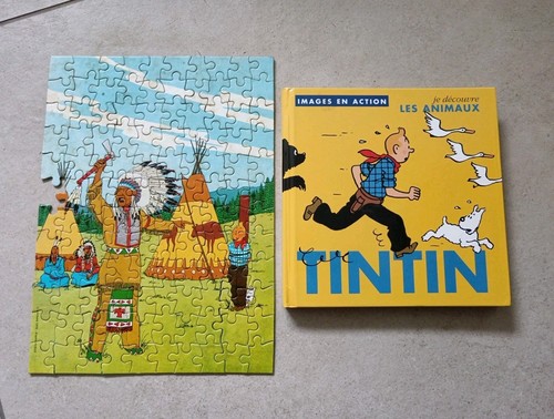 Tintin amérique puzzle - en,