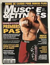 ►MUSCLE ET FITNESS  n°245 - Mars   2008  - Brock Lesnar   ( Bodybuilding )