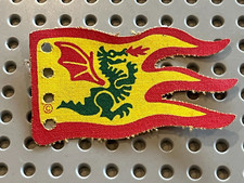 LEGO Flag 8 x 5 Cloth with Dragon Pattern ref x376px1 / Set  6076 6082 1906 6056
