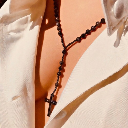Collier homme femme - homme, perles