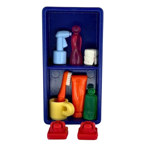 Playmobil lot étagère bleu
