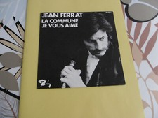 pochette de 45 T JEAN FERRAT