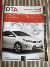 Revue Technique TOYOTA Auris 2 1.8 VVT i  EH 136 Ch Hybride 2012 2015 Auris II