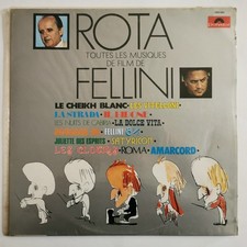 Rota – Toutes Les Musiques De Film De Fellini - Vinyl, LP compil - 1974 -VG+/VG+