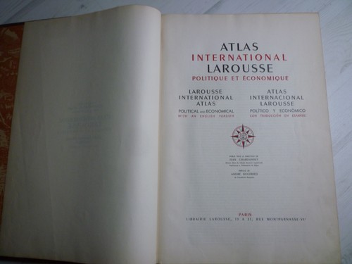 Atlas international larousse - international,