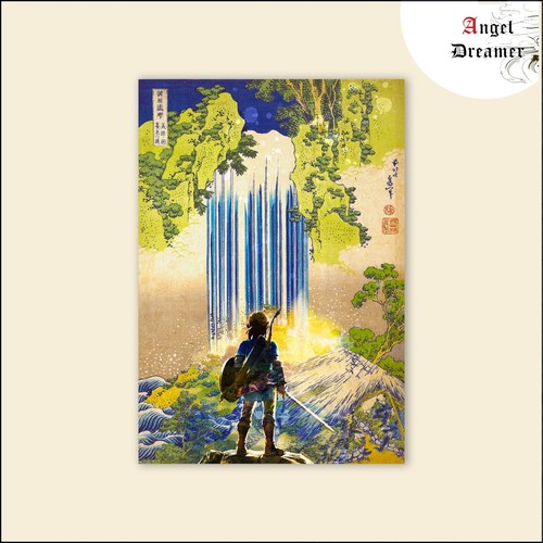 Poster toile zelda link - poster, en