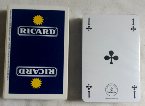 Jeu cartes ricard ref - ricard,