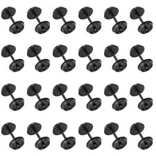 24pcs Échelle HO 1:87 Roues en Plastique pour Trains Miniatures 36 Pouces