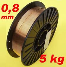 Bobine de fil pour soudure à gaz 0,8 mm SG-2  - 5 kg,  bobines de 5,0 kg