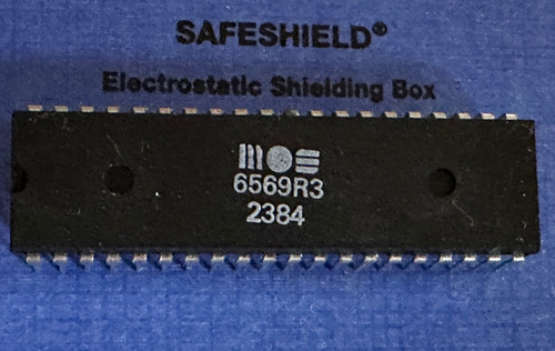 Commodore mos 6569r3 vic video - commodore,