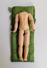 Ancien corps poupée bois et Composition Taille 3 / 27cm Circa 1900 