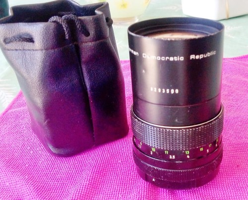 Teleobjectif pentacon photo - teleobjectif,