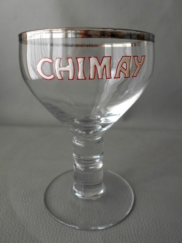 Verre biere chimay emaille - chimay,