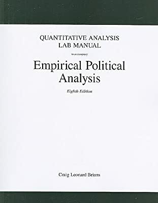 Quantitative analysis lab - analysis,