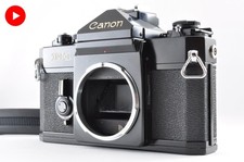 [Exc+4] Boîtier pour appareil photo argentique Canon F-1 modèle précoce + cou...