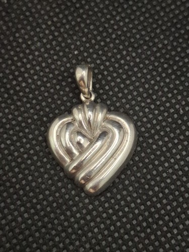 Ancien pendentif argent massif - ancien,