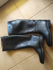 RARE PAIRE DE BOTTE EQUITATION TYPE SAUMUR - crée pour AIGLE - 36 -  3 - M