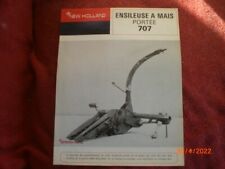 PROSPECTUS   PUBLICITAIRE ENSILEUSE  PORTEE  NEW HOLLAND  707
