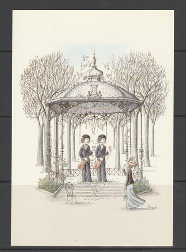 Carte moderne les - amoureux, de