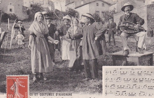 Cpa bourrée brayauds - cpa,