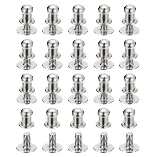 Boutons tête ronde - ronde, 5mm