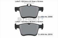Plaquettes de frein VW TOURAN
