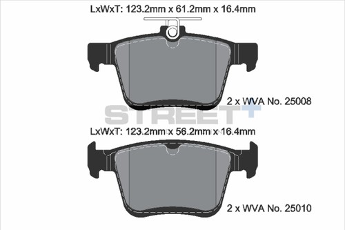 Plaquettes frein touran - vw,