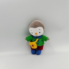 Doudou Pingouin Tchoupi vert