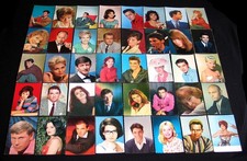 ARTISTE SPECTACLE 1960 CINEMA ACTEUR CHANTEUR CHANSON LOT 40 CPSM VINTAGE