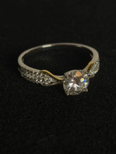 Bague Moissanite Argent 925