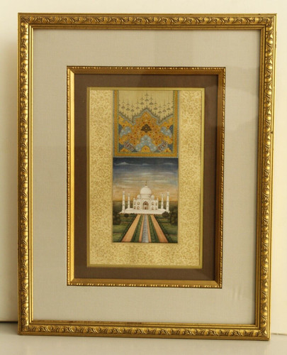 Moghol peinture miniature - peinture, avec
